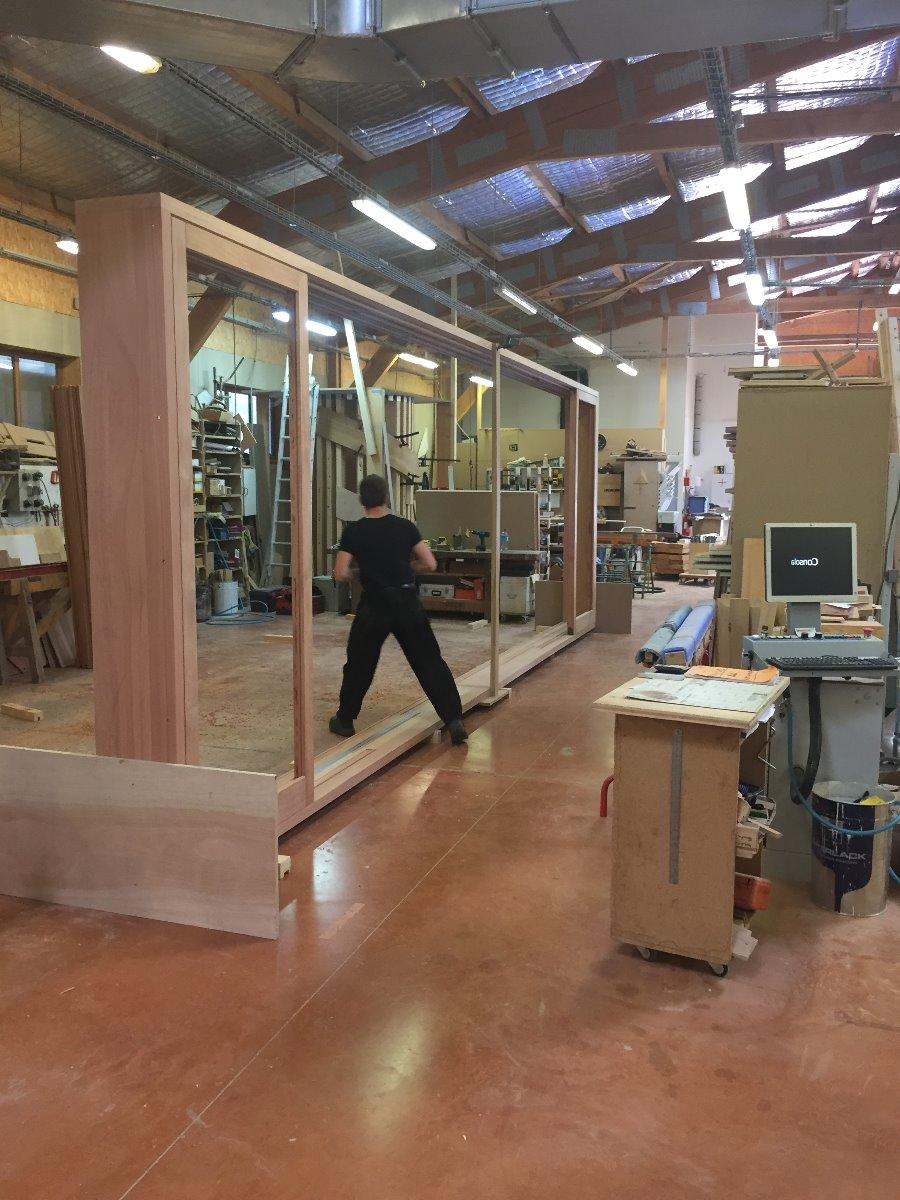 Baie vitrée coulissante