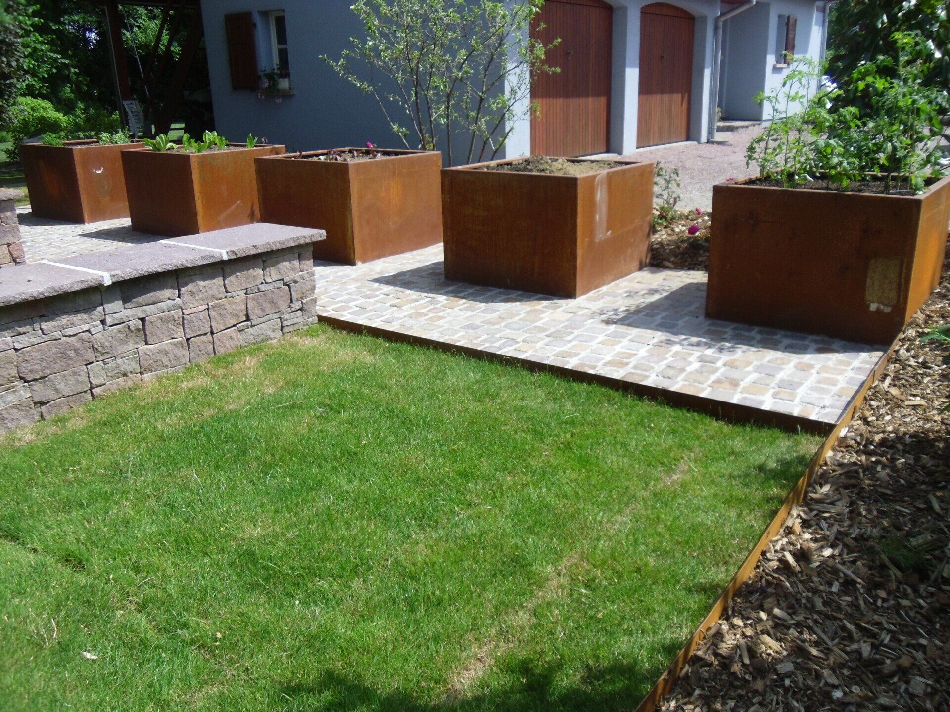 Aménagement d'un jardin de particulier