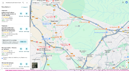 Análisis de posicionamiento local en Google Maps para mejorar la visibilidad de negocios en Las Rozas y Madrid