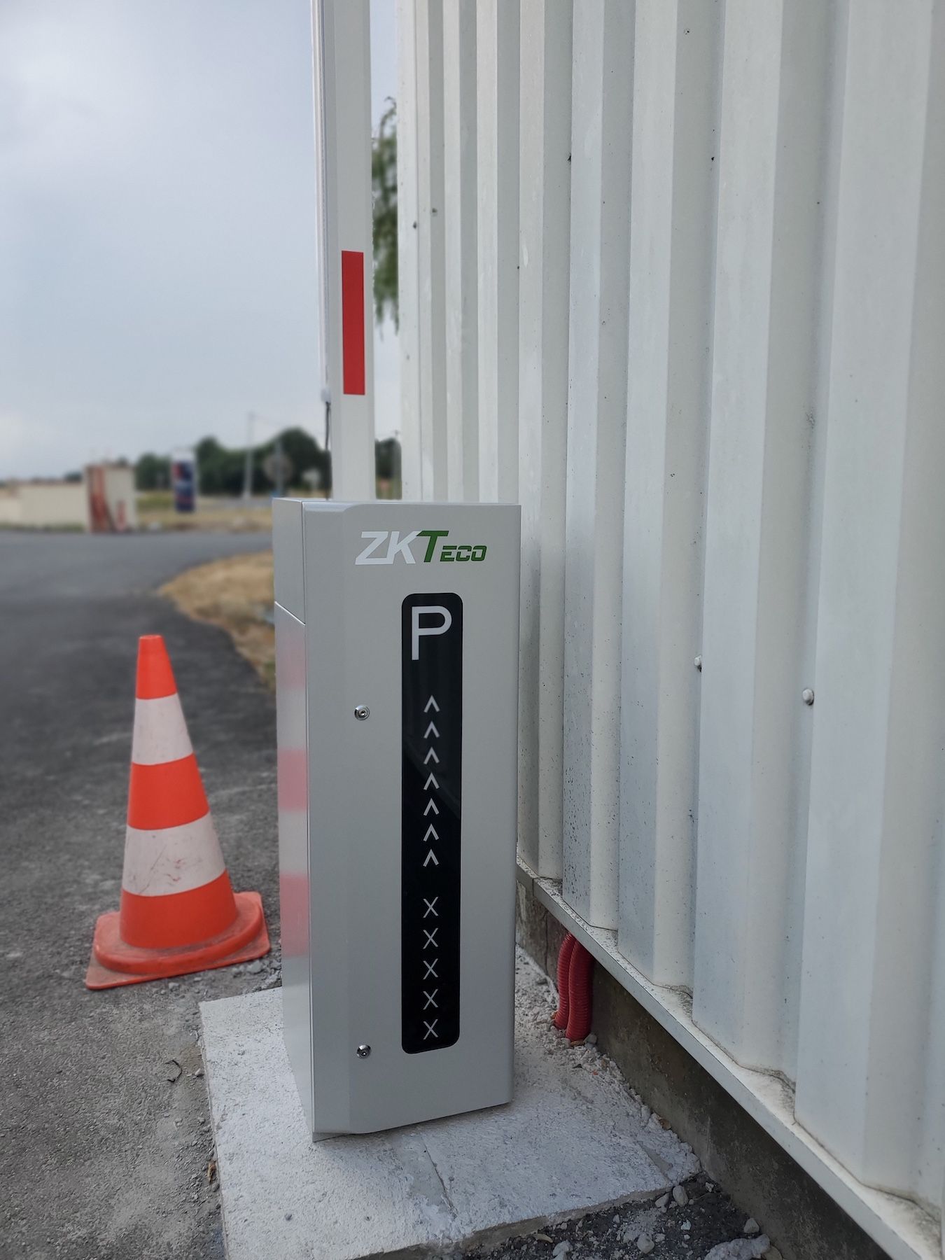 Site isolé avec vidéosurveillance autonome