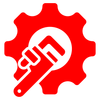 SaHa Haustechnik GmbH - Icon Rohrzange und Zahnrad