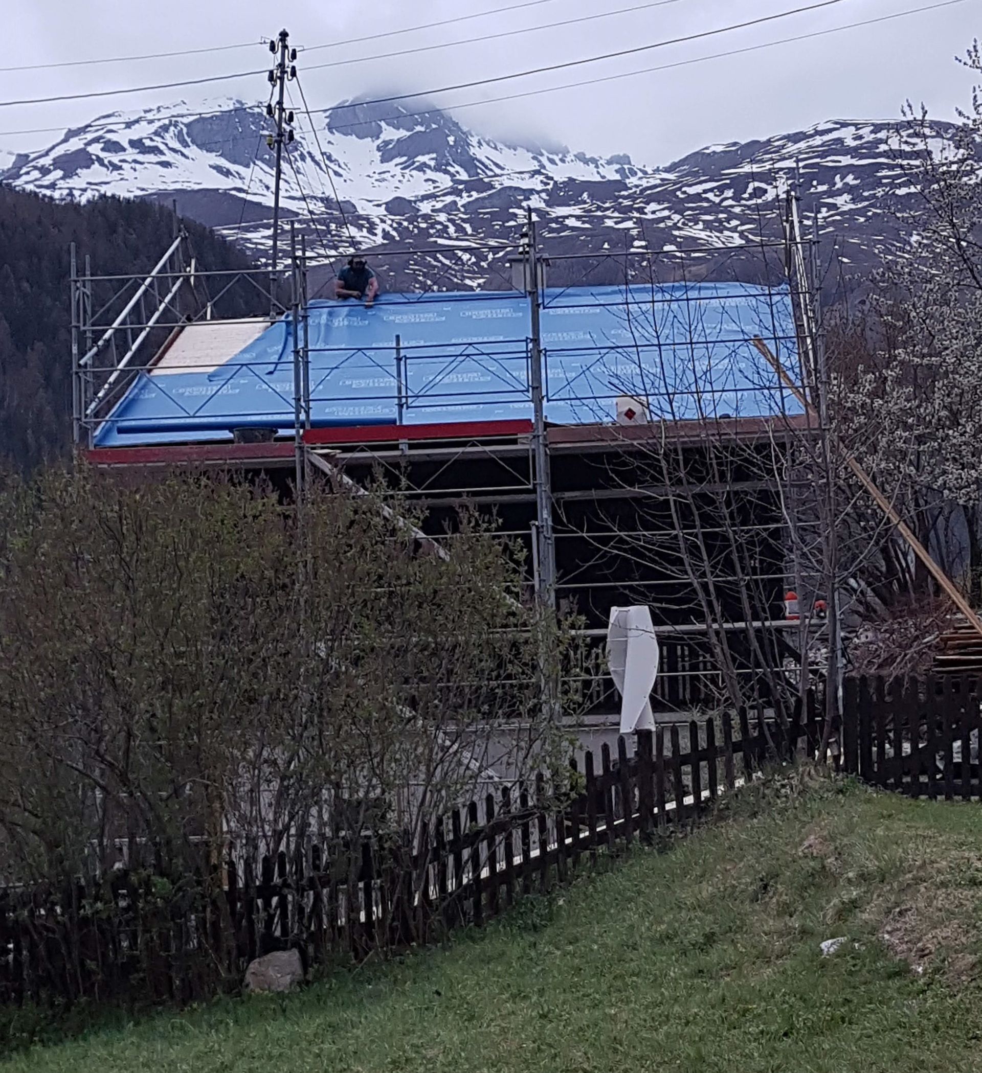 Démontage et aménagement de toit