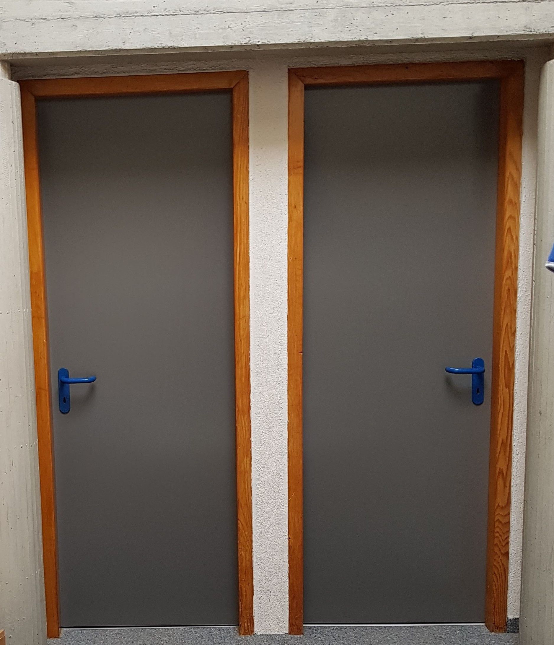 Réparation et peinture de porte