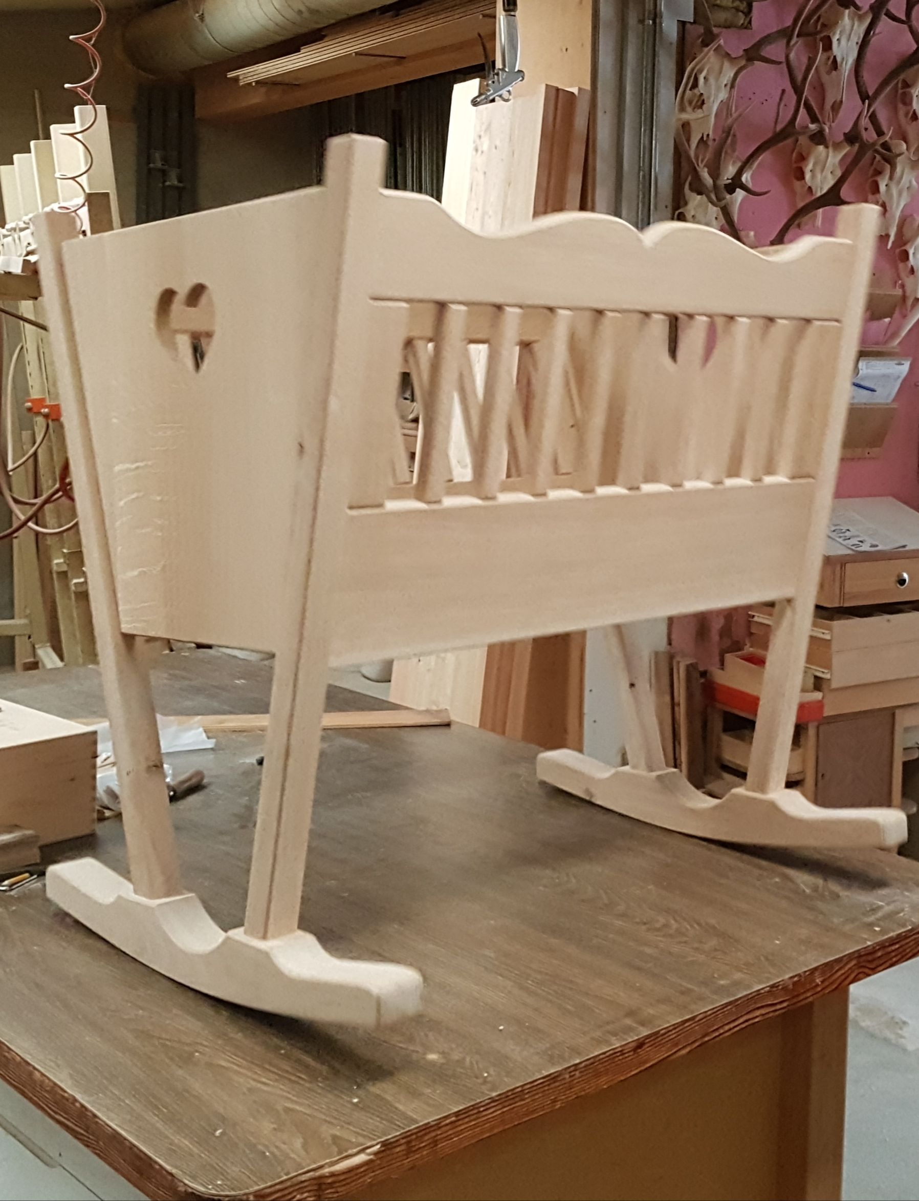 Fabrication d'un berceau