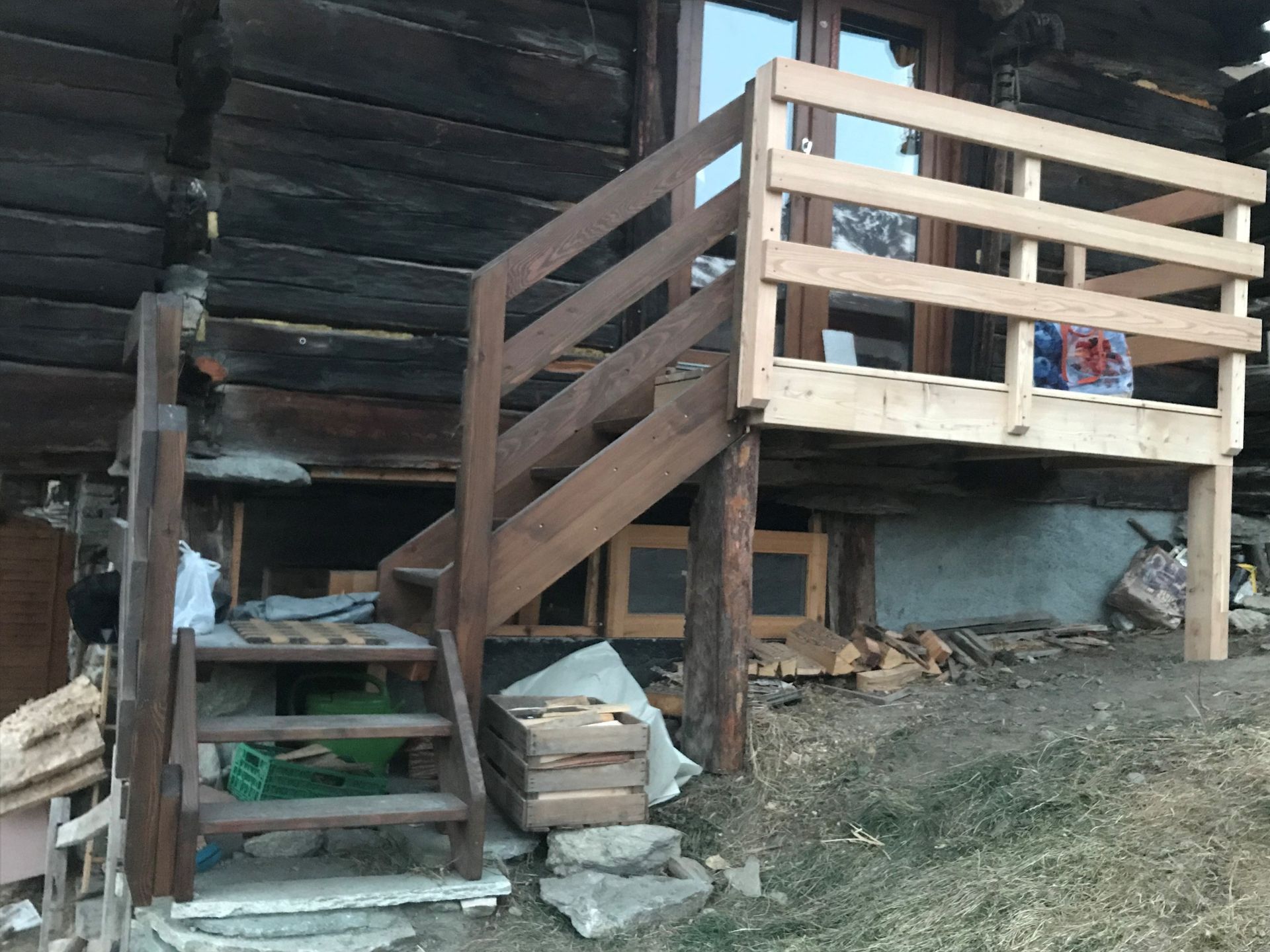 Ébénisterie-Charpente-Menuiserie Georges - chevron