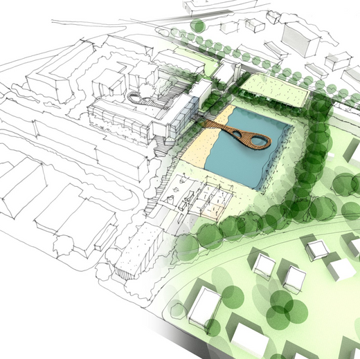 Dessin 2D aménagement du territoire