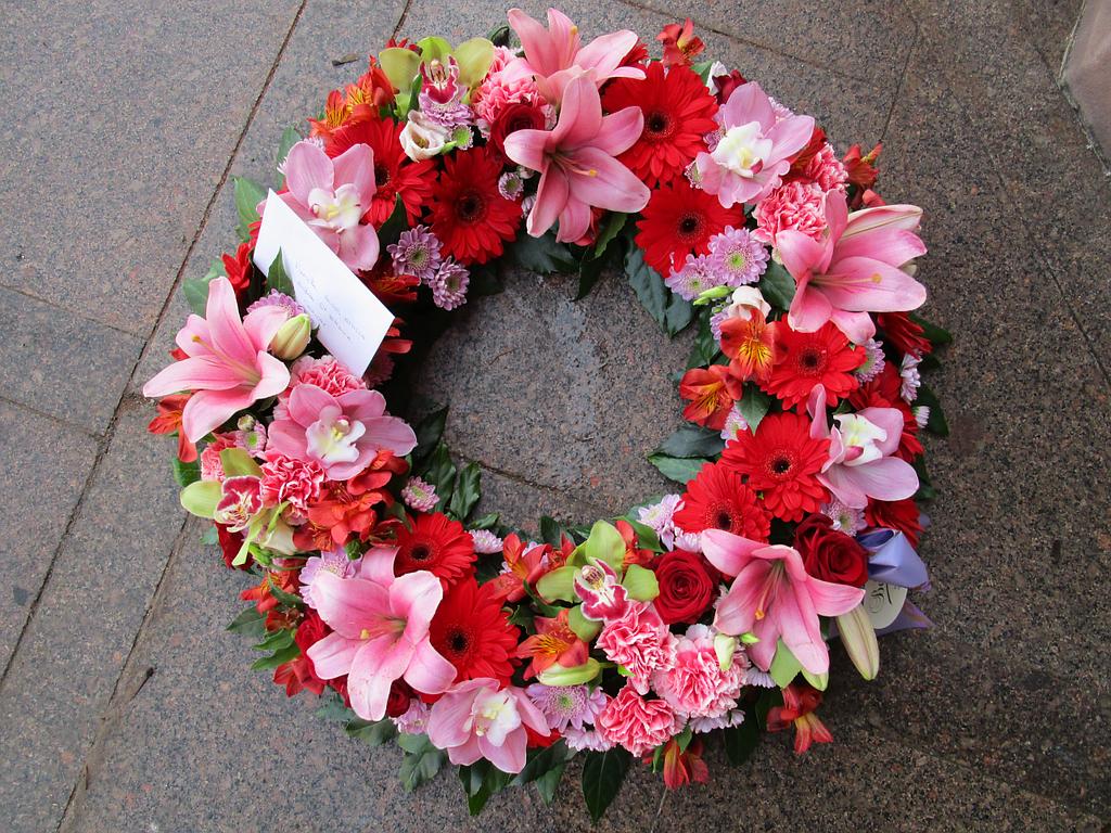 Couronne camaïeu rose