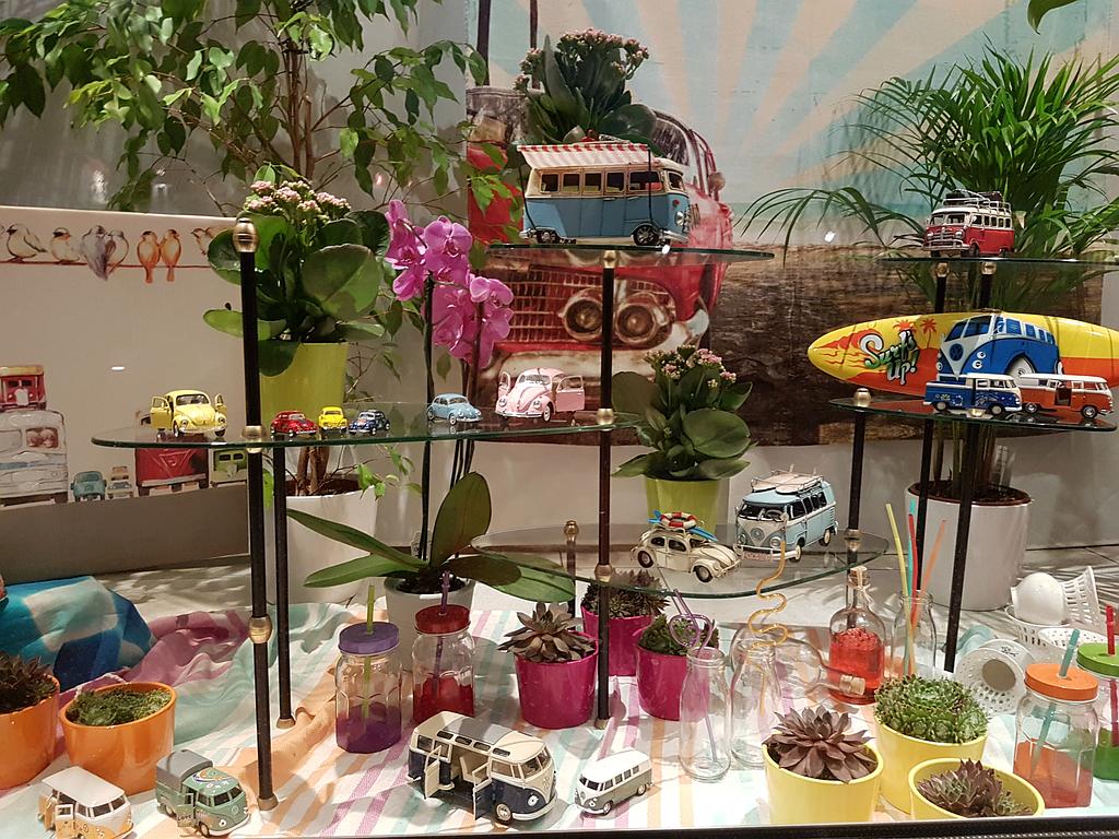 Décoration florale à Bollwiller