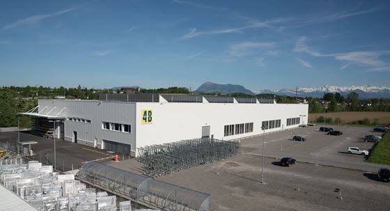 Produktionsgebäude 4B AG Hochdorf