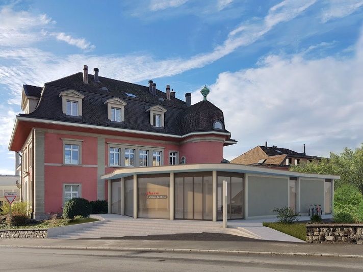 Apotheke Vitaluce AG Um- und Anbau Hochdorf