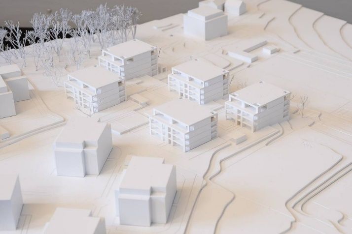 Rütipark Neubau Wohnüberbauung Rain