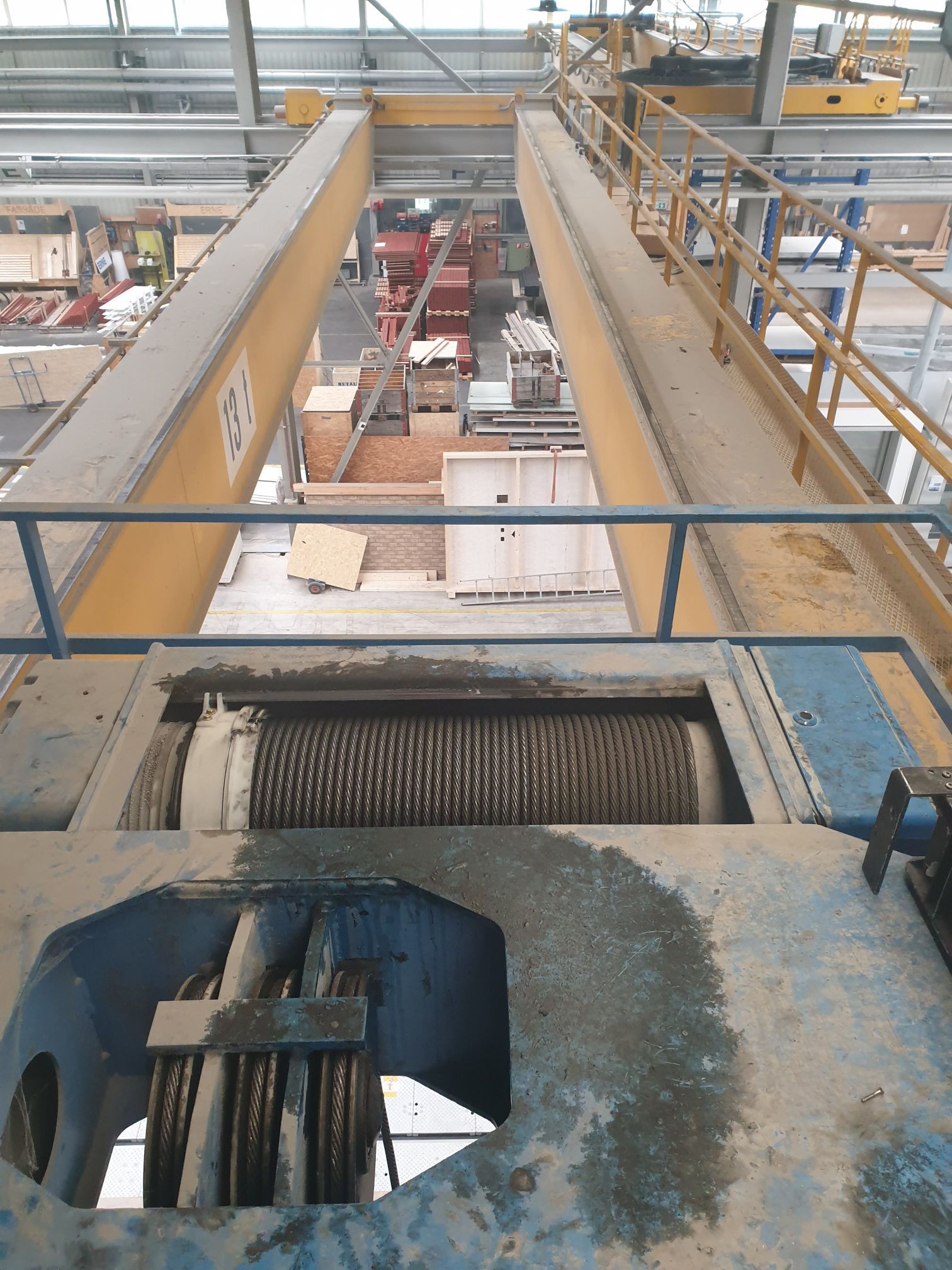 Hallenkran - Müller Montagen & Unterhalt - Kleinbösingen