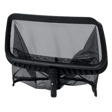 Panier en filet noir pour vélo ou trottinette, présenté sur fond blanc
