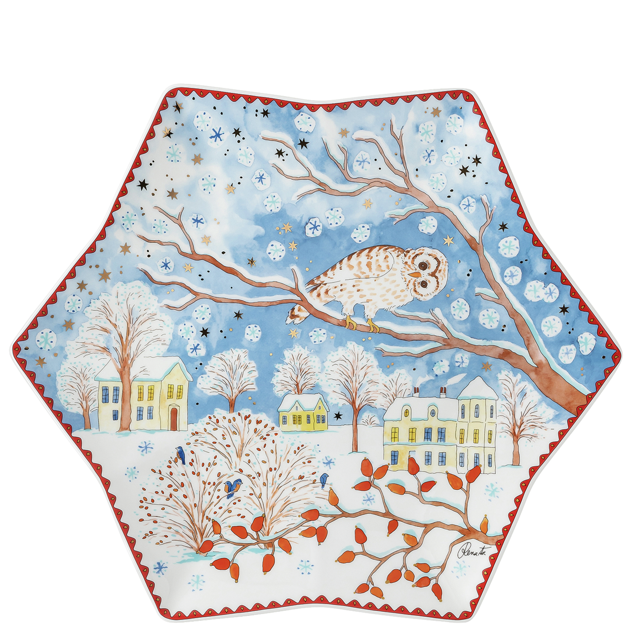 Sternenteller, 34 cm