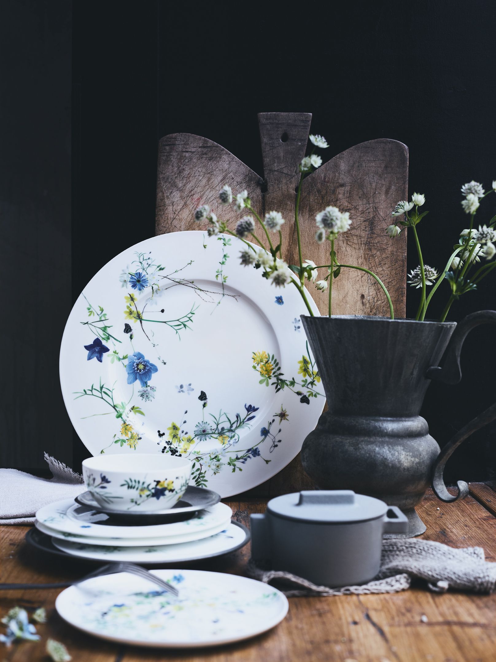 Rosenthal - Brillance Fleurs des Alpes - Porzellan - Palette - Bern