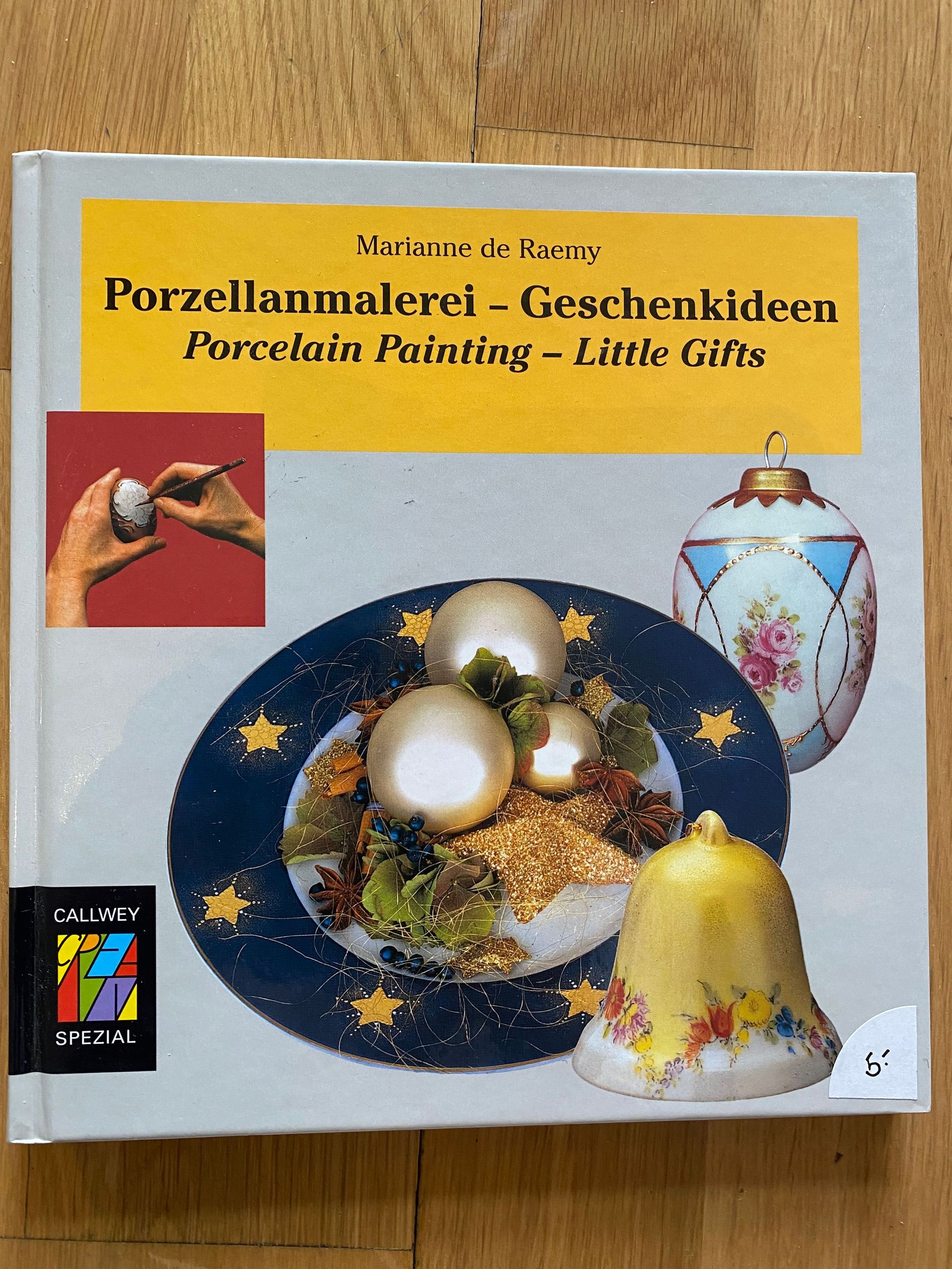 Porzellanmalen Marianne de Raemy Geschenkideen