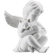 Rosenthal_Engel mit Katze - Palette Bern