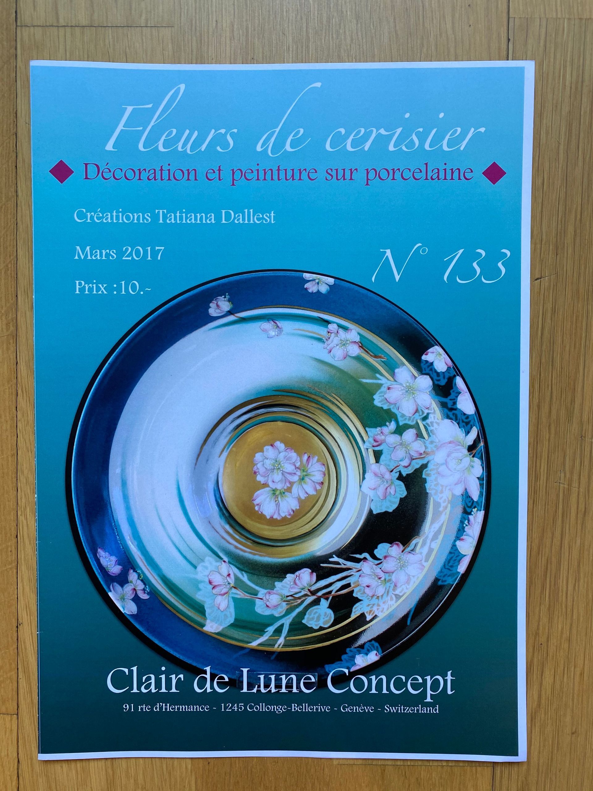 Fleurs de cerisier - Palette Bern