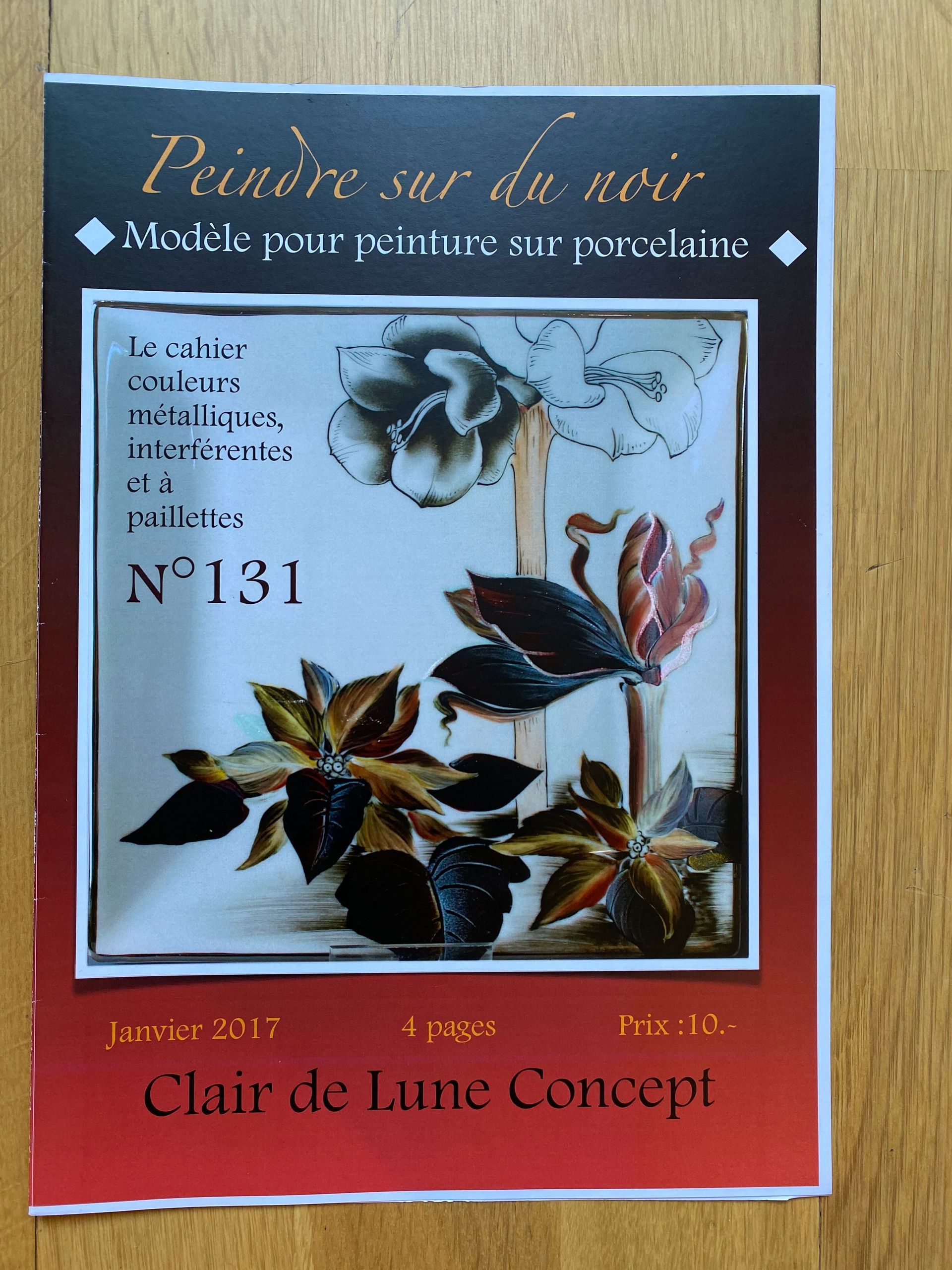 Peindre sur du noir - Palette Bern