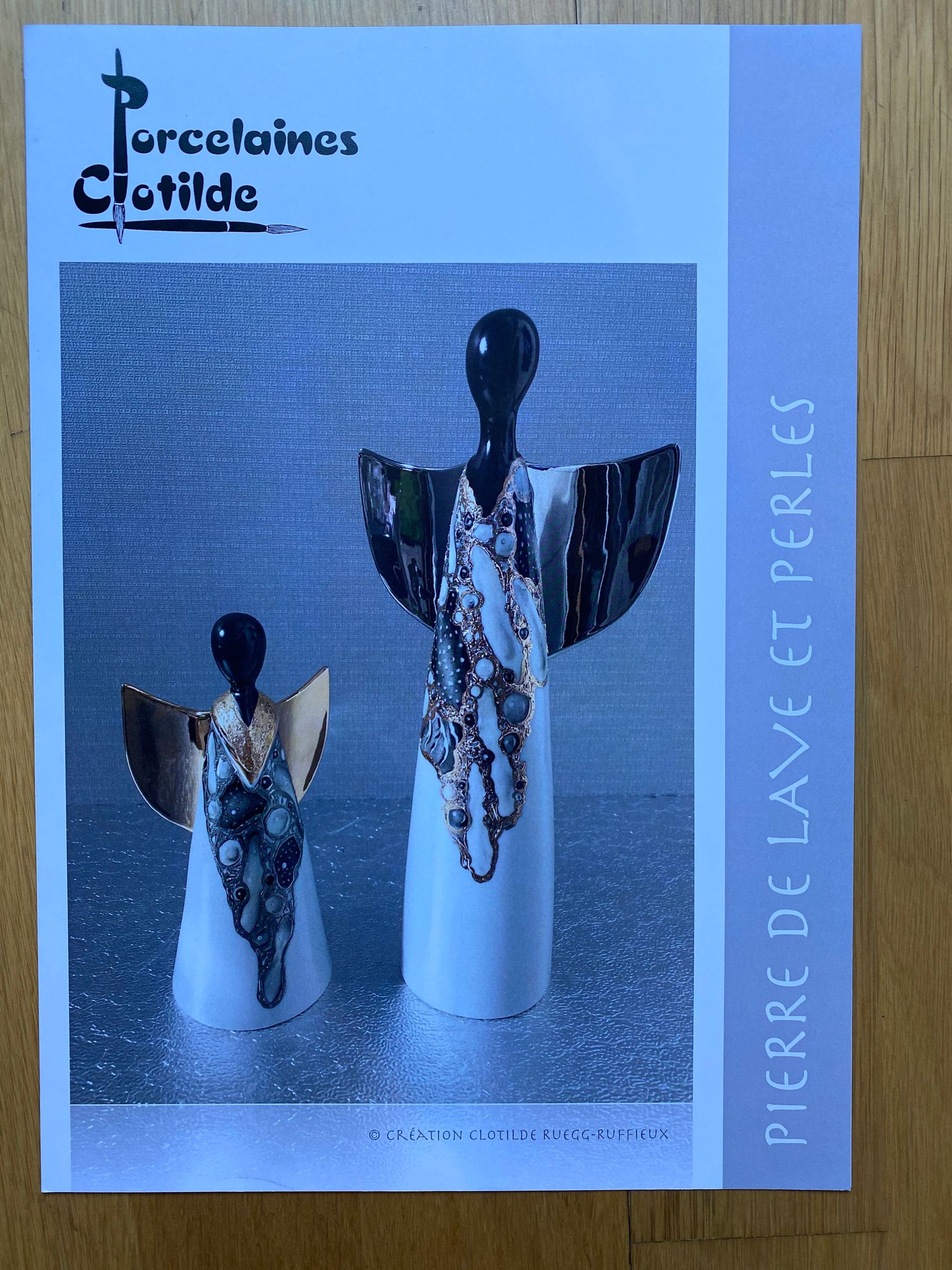 Pierre de lave et perles - Palette Bern