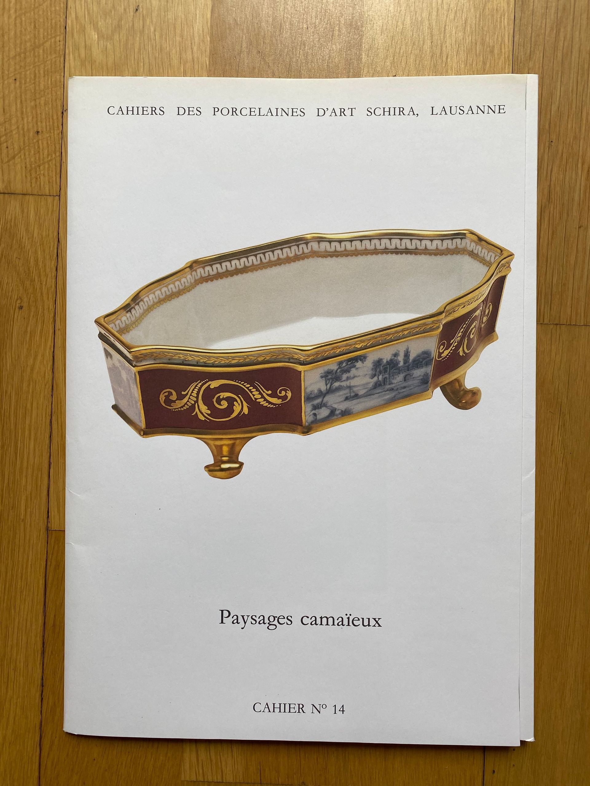 Schira, Cahier no. 14 - Palette Bern