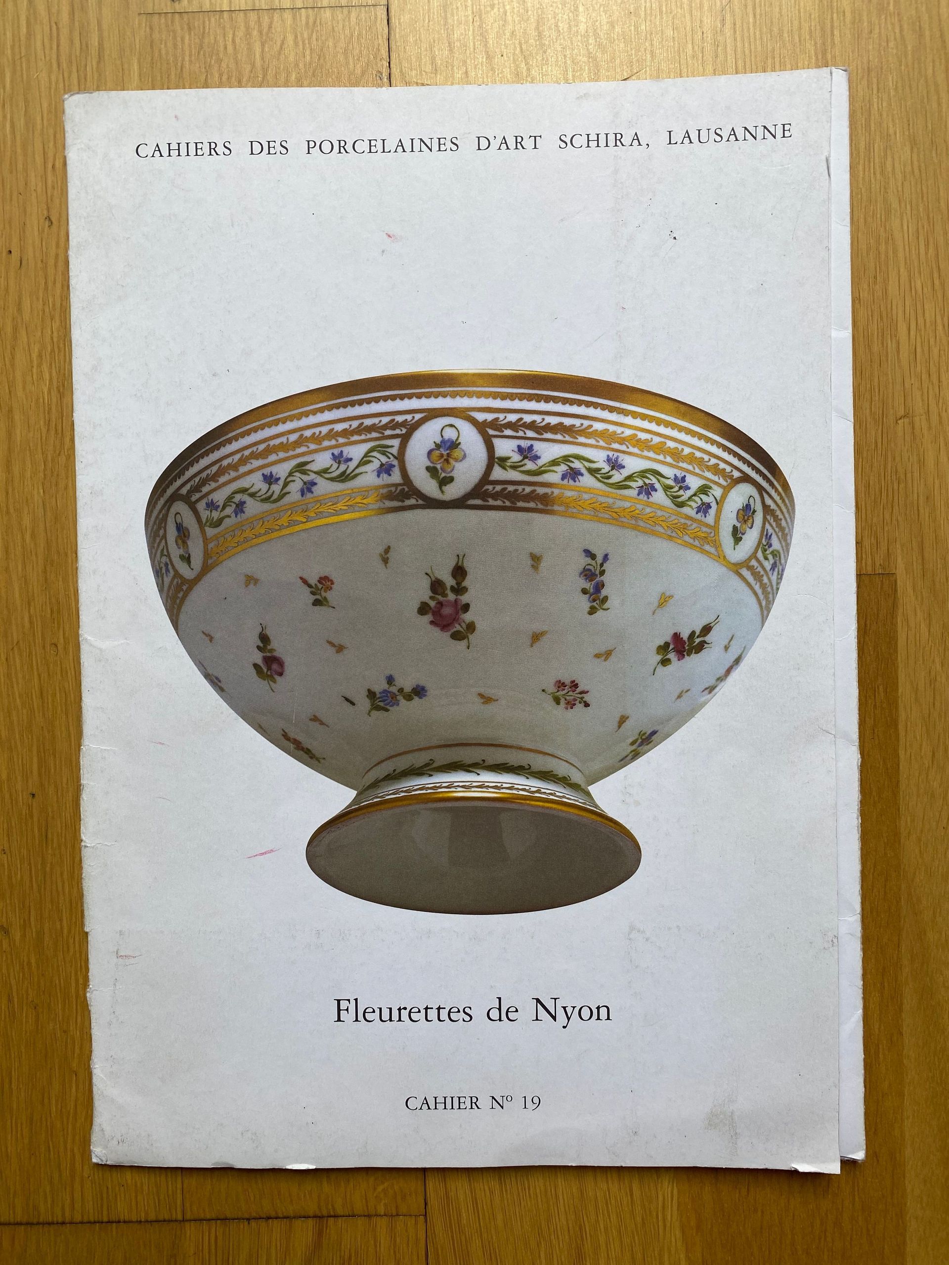 Schira, Cahier no. 19 - Palette Bern