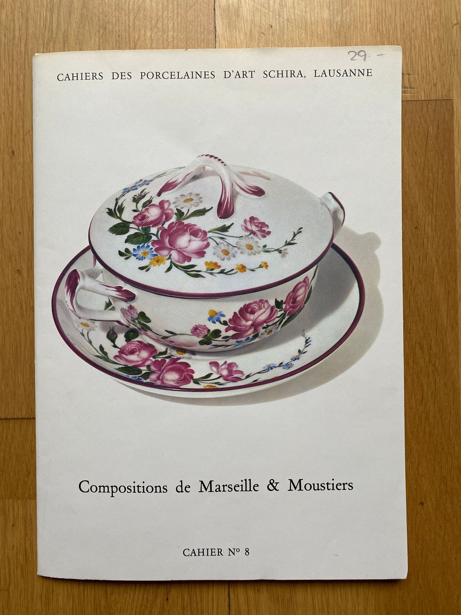 Schira, Cahier no. 8 - Palette Bern