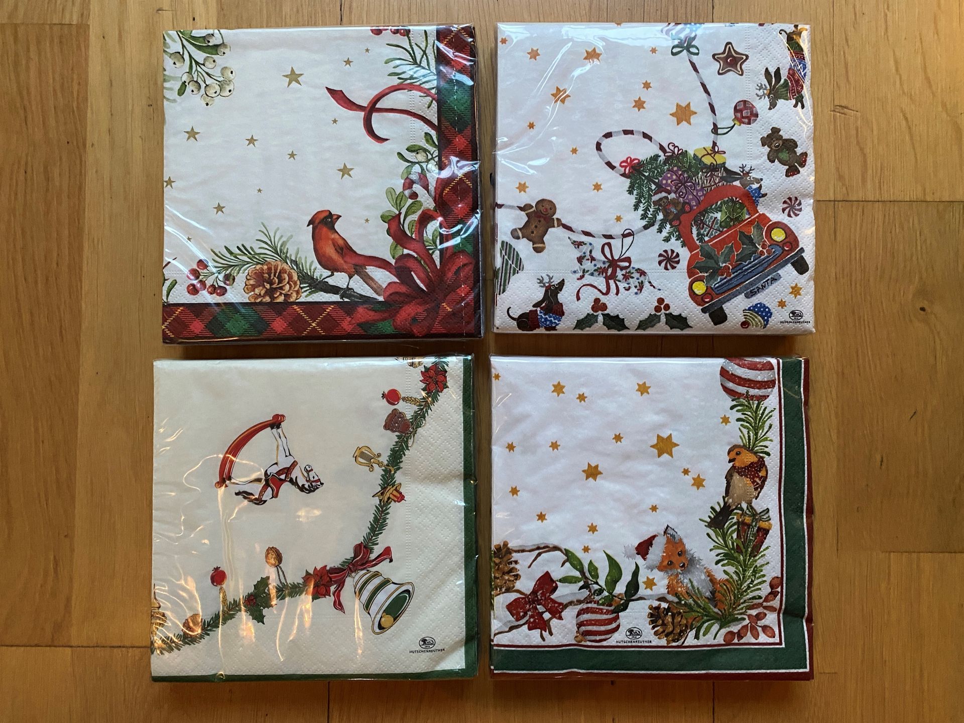 Weihnachtsservietten - Palette Bern