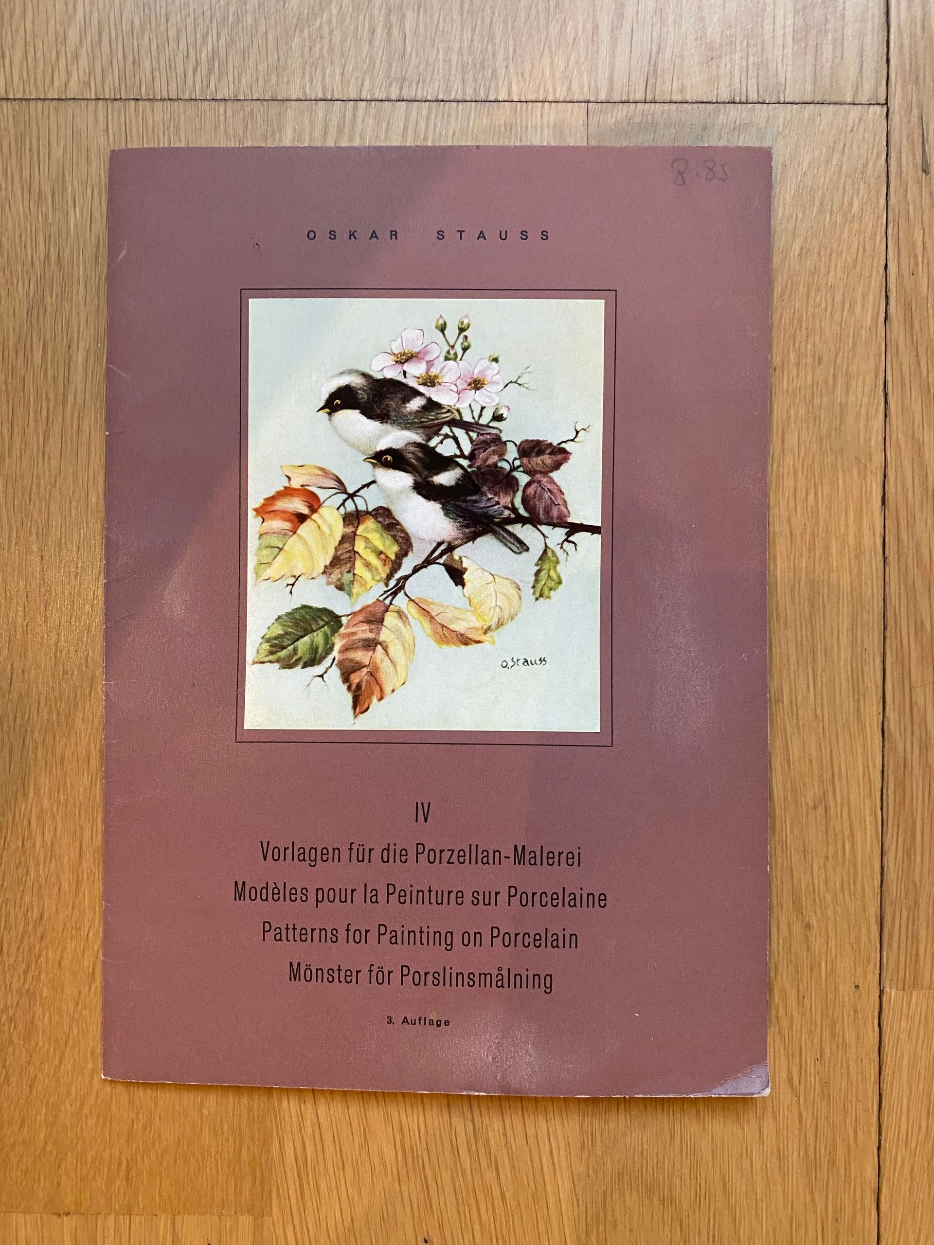 Oskar Strauss, No. 4 - Palette Bern