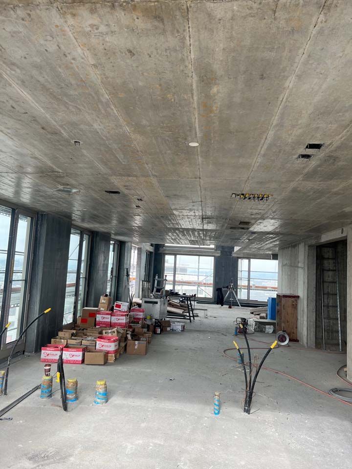 Bau HomeServices GmbH – Abflussrohre im Estrichboden