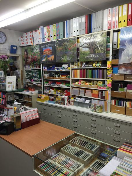 Innenansicht Papeterie M. Grombach