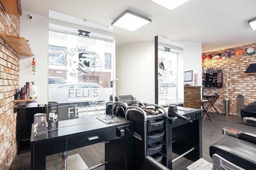 Foto Innenansicht Friseursalon