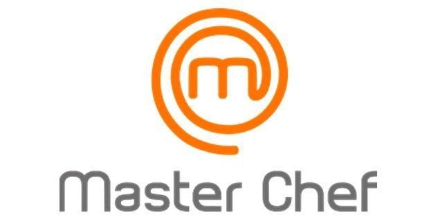Logotipo de MasterChef: espiral naranja alrededor de la letra