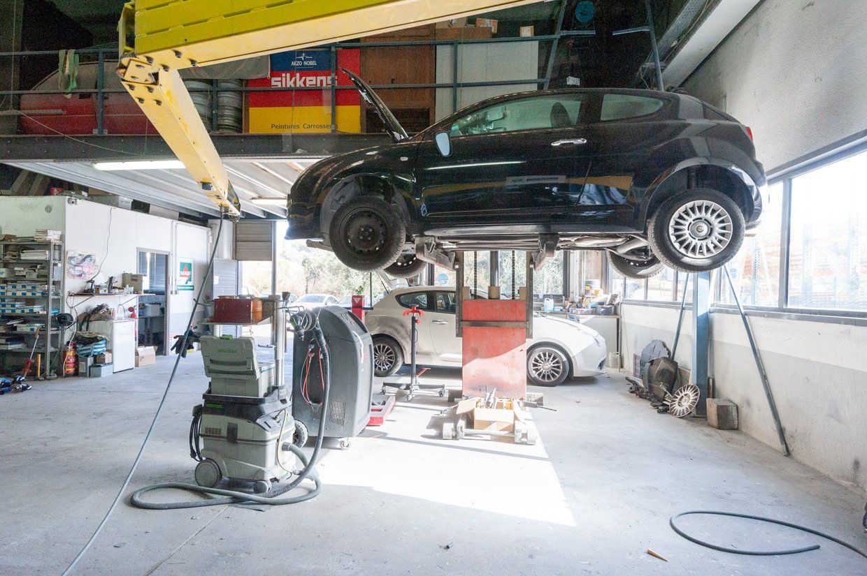 Changement de pneu
