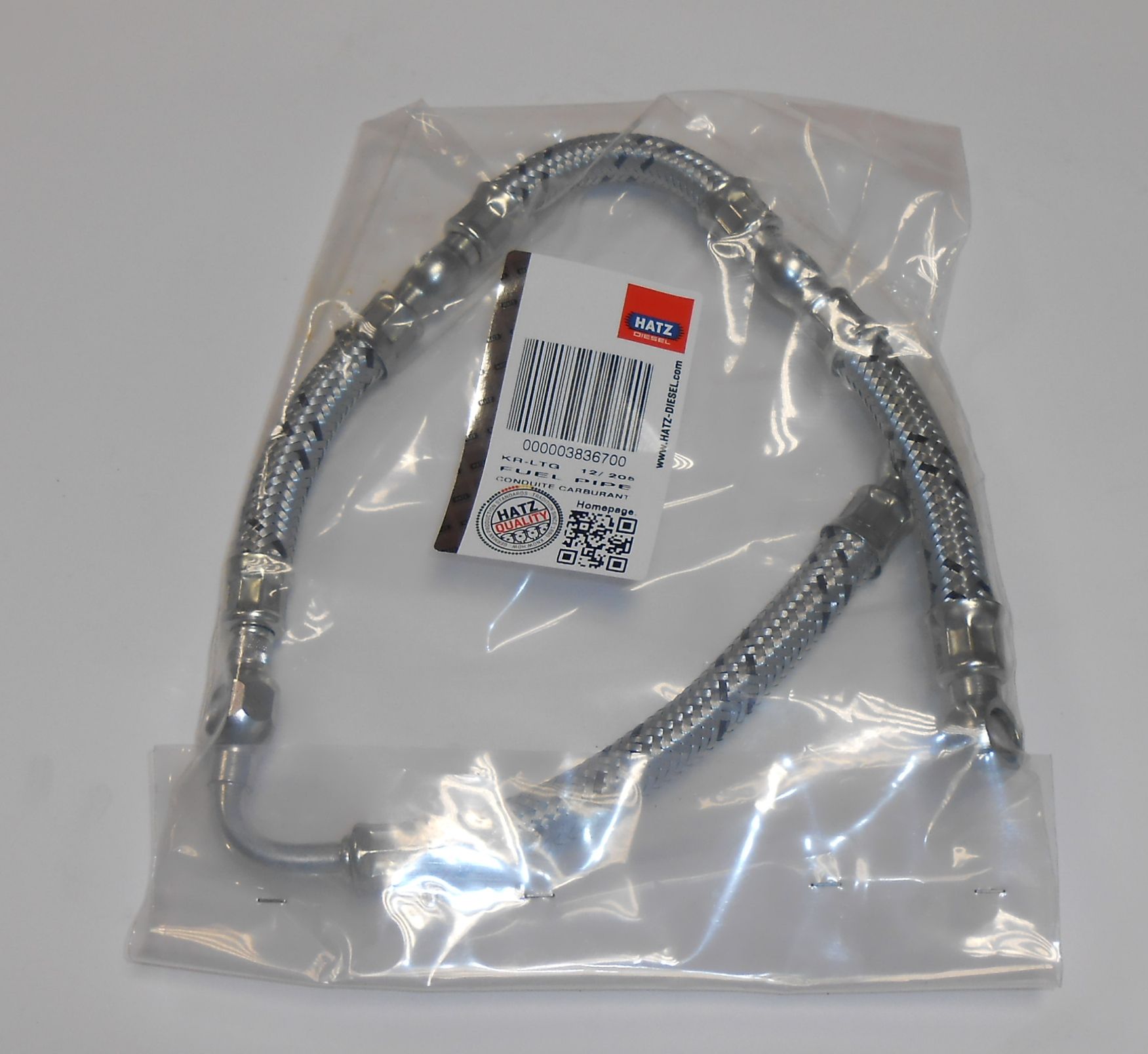 Une pièce de moteur dans un sachet