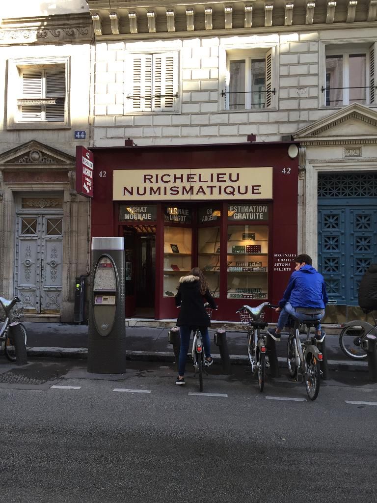 Magasin de monnaie RICHELIEU NUMISMATIQUE.