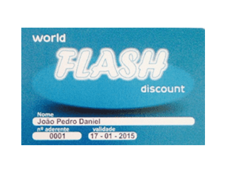 Logo World flash discount