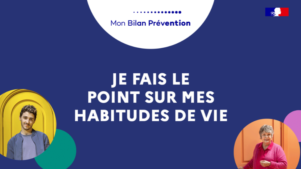 Affiche sur les bilans de prévention
