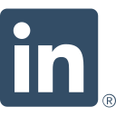 Logotipo de LinkedIn: «in» blanco sobre un cuadrado azul con un pequeño símbolo ®