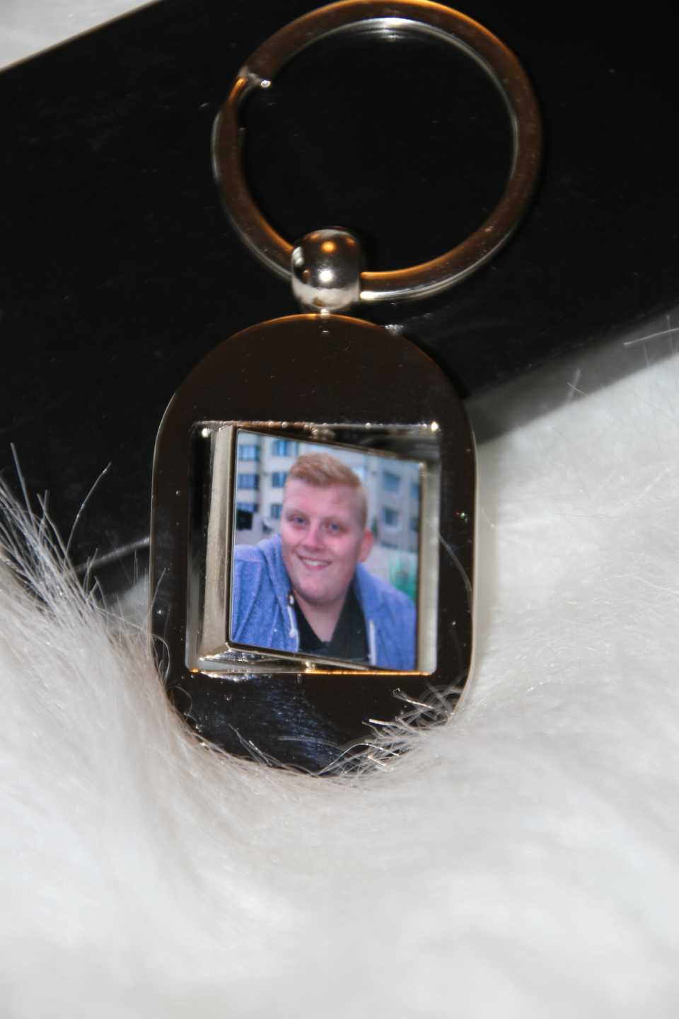 Detailopname van een gepersonaliseerd product gemaakt door Crea Dili.