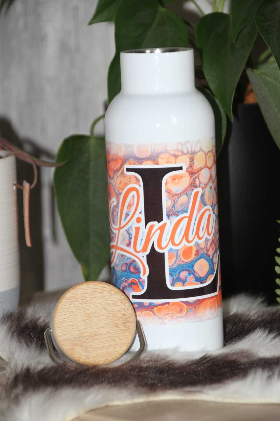 Detailopname van een gepersonaliseerd product gemaakt door Crea Dili.