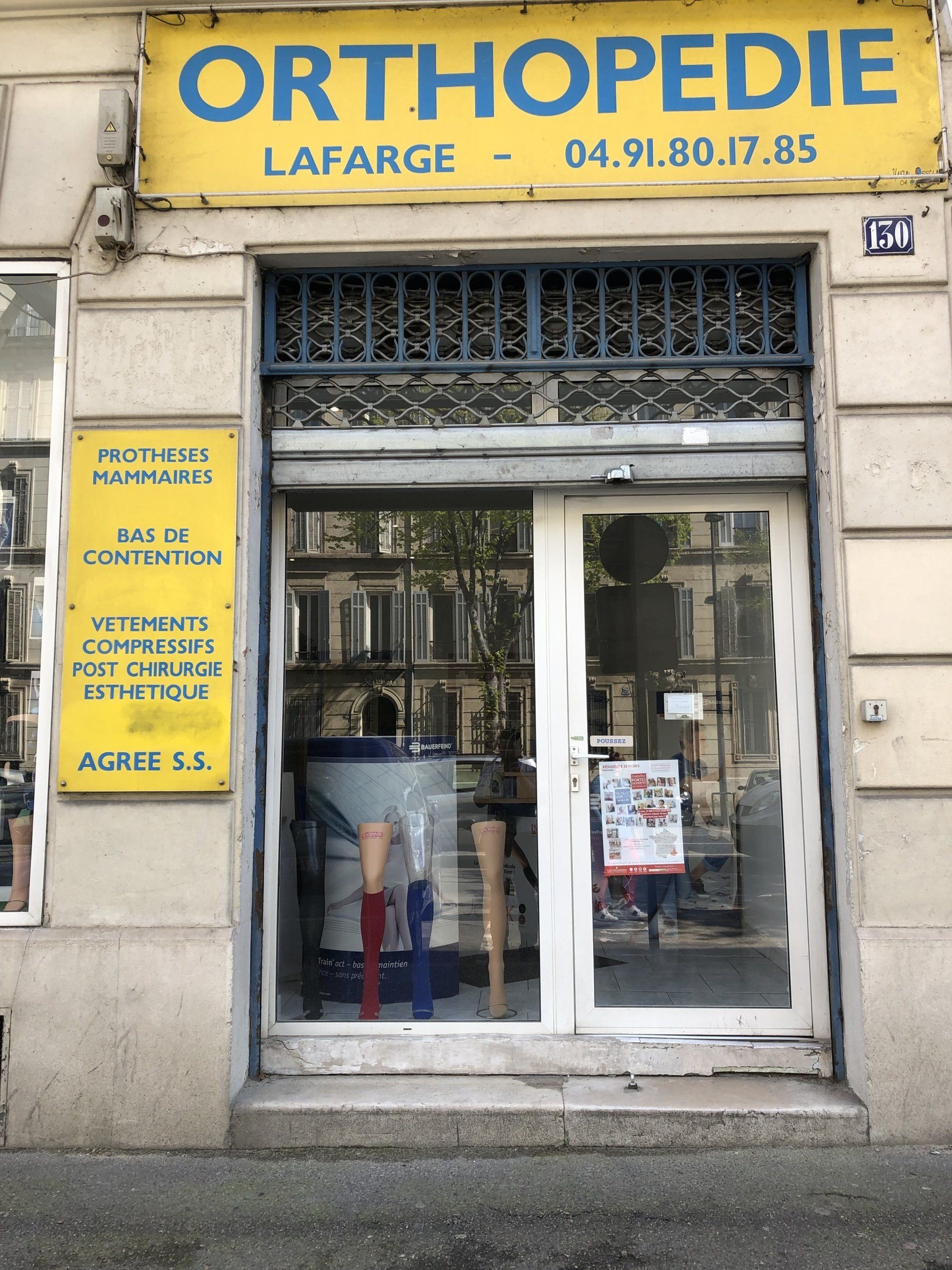 Orthopédie Lafarge - Façade