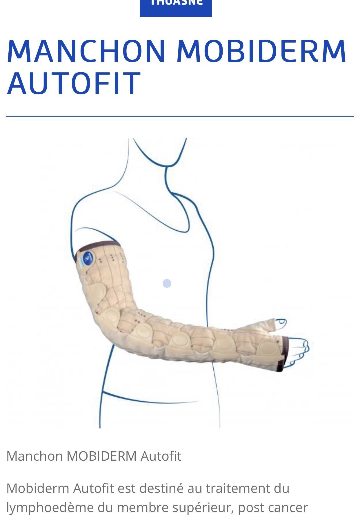 Manchon Mobiderm autofit