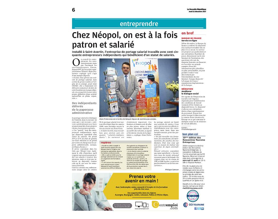 Photo article La Nouvelle République