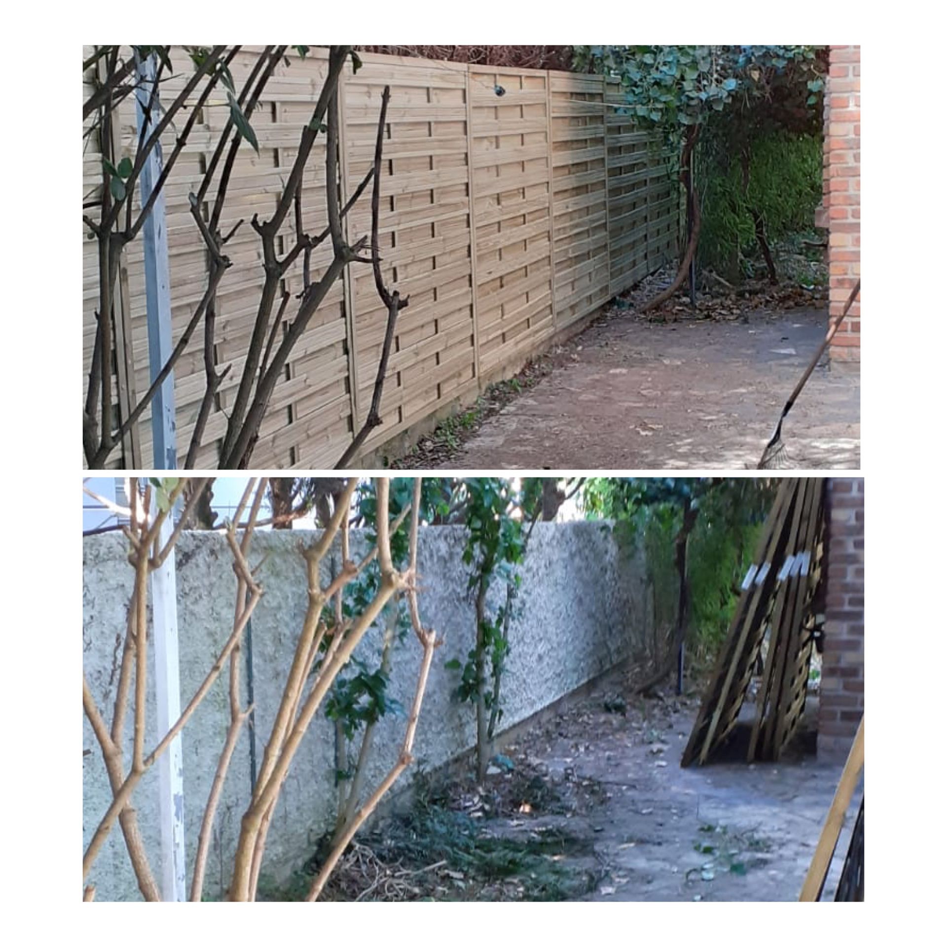 Pose d'une balustrade en bois