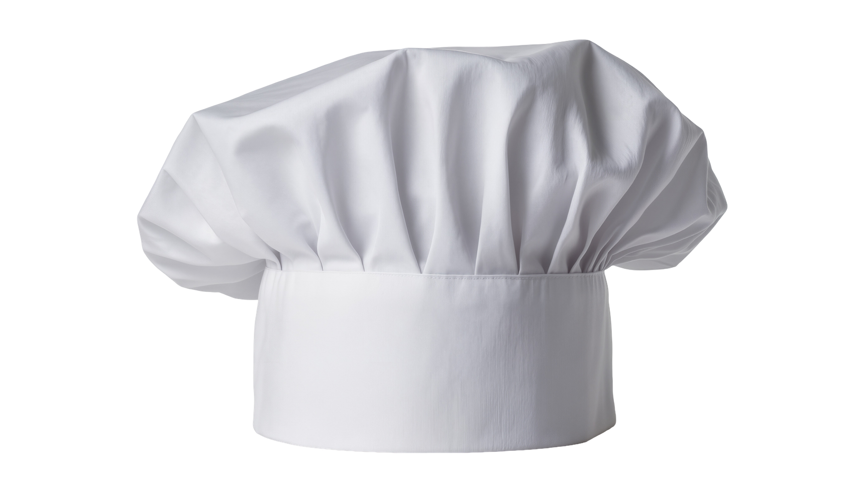 Toque de cuisinier blanche
