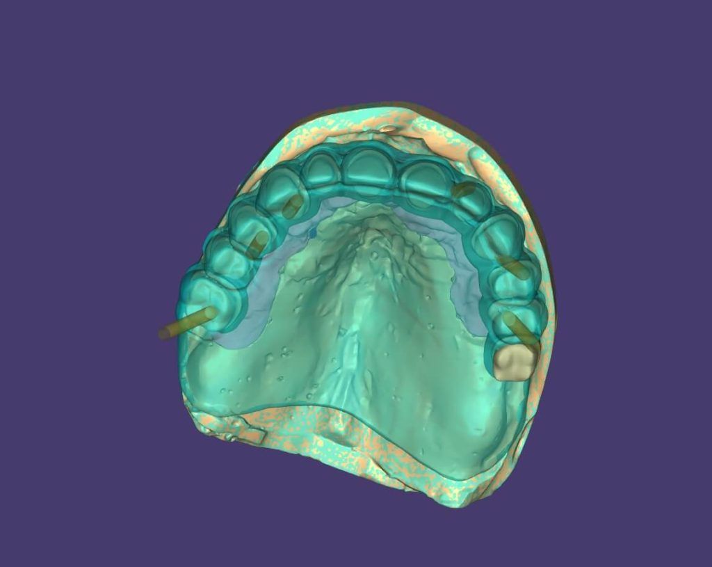 Capture d'écran d'un logiciel CFAO 7