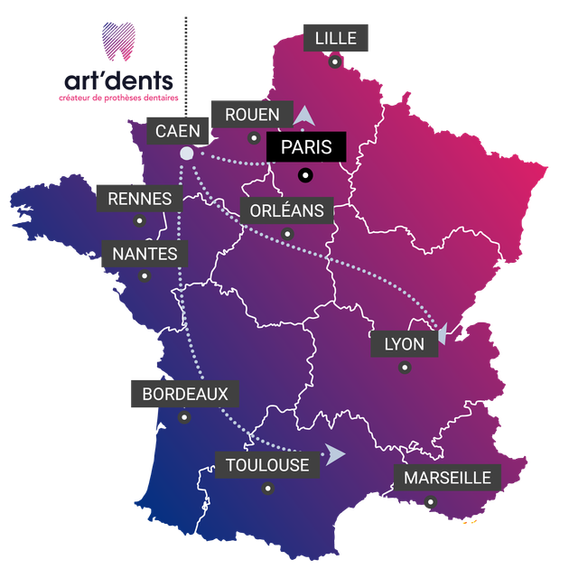 Carte stylisée