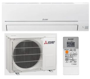 AIRE ACONDICIONADO 1X1 MITSUBISHI ELECTRIC MSZ-HR WIFI 25