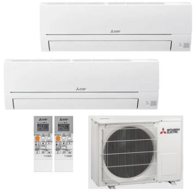 AIRE ACONDICIONADO 2X1 MITSUBISHI ELECTRIC MSZ-HR WIFI (25 – 25)